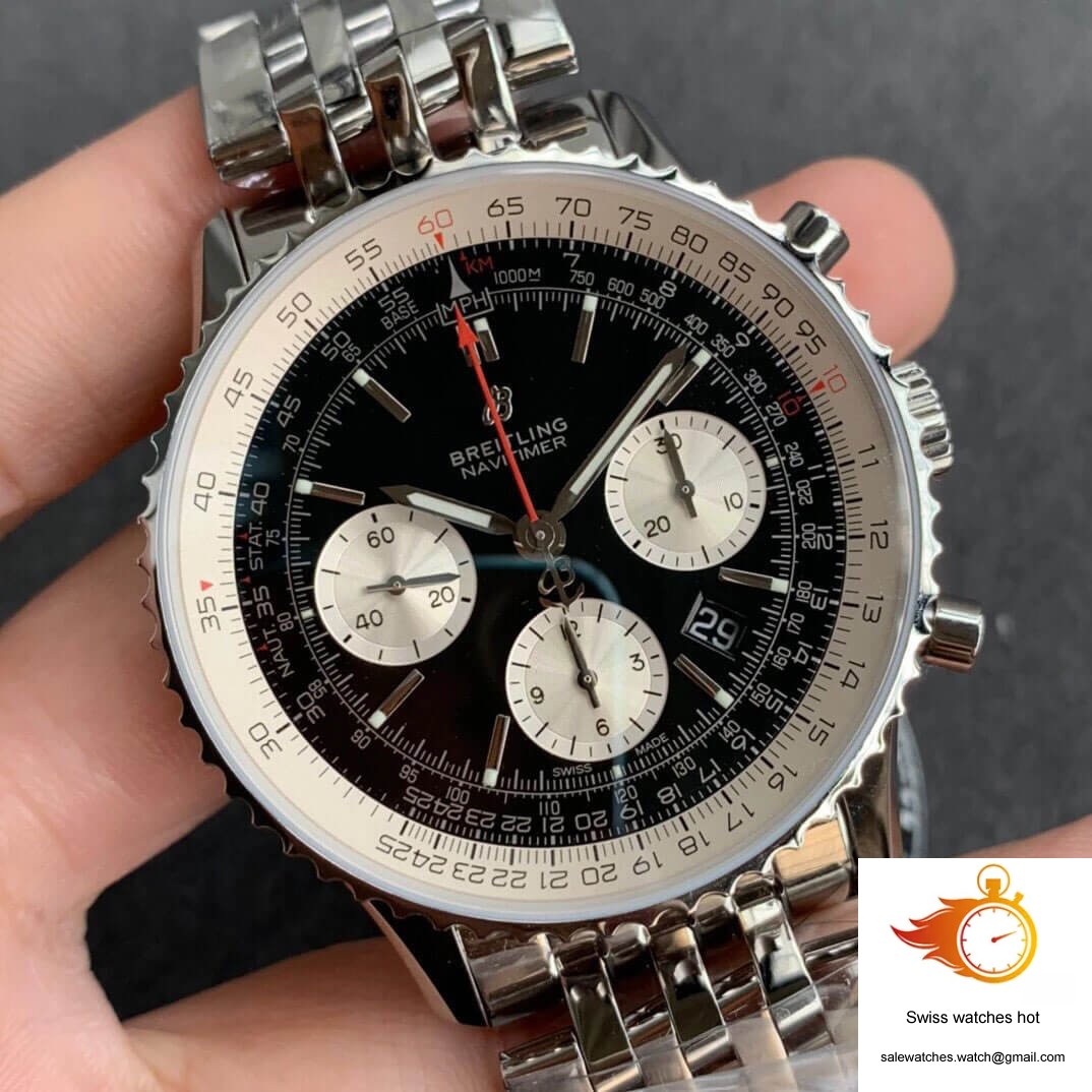 Breitling Navitimer 1 B01 AB0121211B1A1 GF Factory Black Dial 2 Breitling Navitimer 1 B01 AB0121211B1A1 GF Factory Black Dial 2