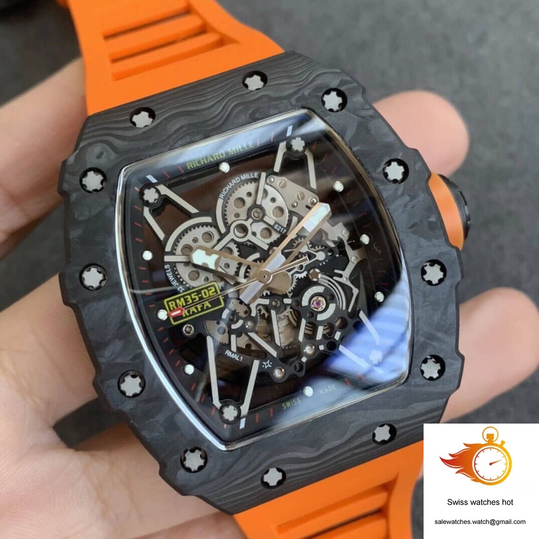 Richard Mille RM35-02 Mens RM35-02 SWISS ETA Automatic Movement 50mmx42mmx16mm KV Factory 2 Richard Mille RM35-02 Mens RM35-02 SWISS ETA Automatic Movement 50mmx42mmx16mm KV Factory 2