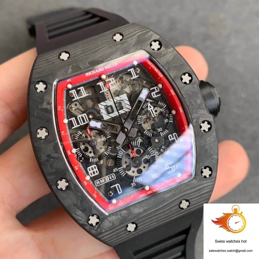 Richard Mille RM011 KV Factory Carbon Fiber Skeleton Dial 2 Richard Mille RM011 KV Factory Carbon Fiber Skeleton Dial 2