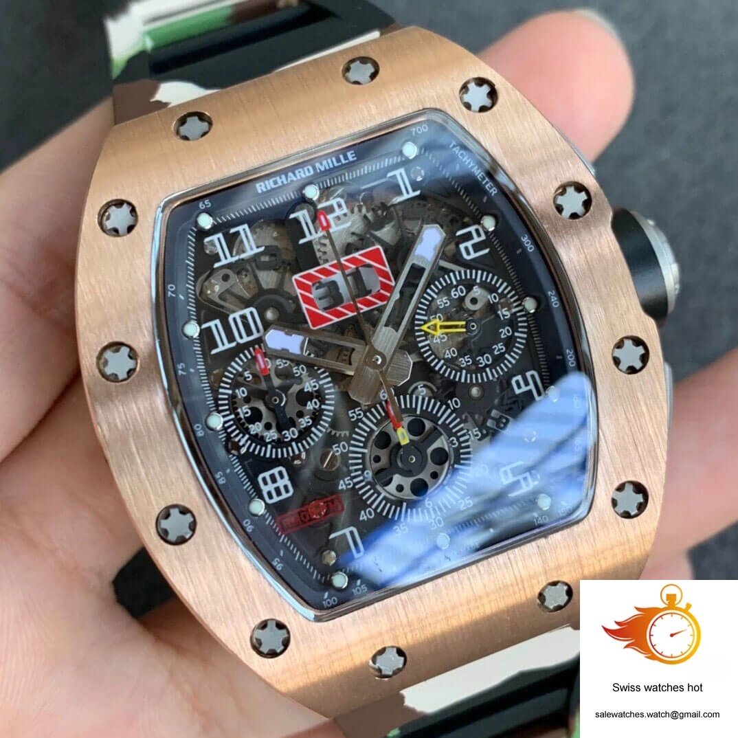 Richard Mille RM11 KV Factory Rose Gold Camouflage Strap 2 Richard Mille RM11 KV Factory Rose Gold Camouflage Strap 2