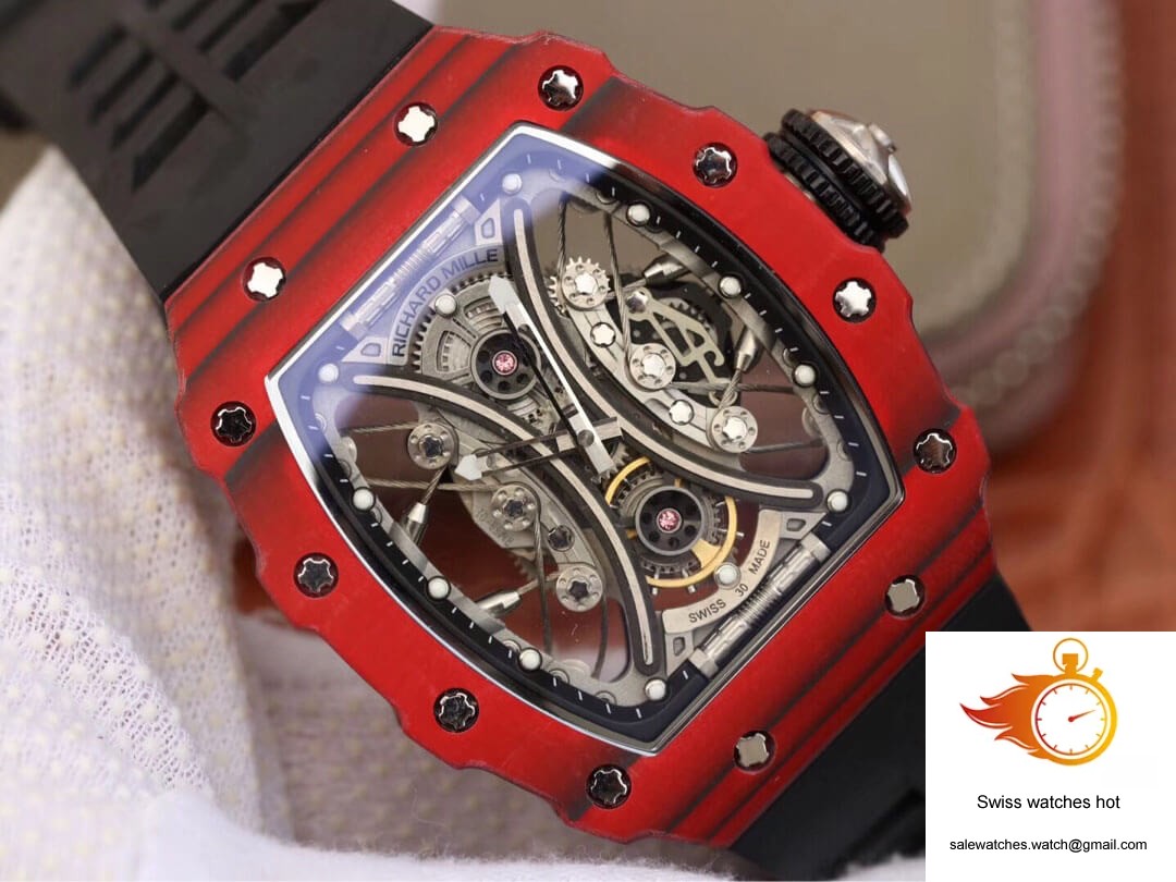 Richard Mille RM53-01 KV Factory TPT Carbon Fiber Black Strap 2 Richard Mille RM53-01 KV Factory TPT Carbon Fiber Black Strap 2