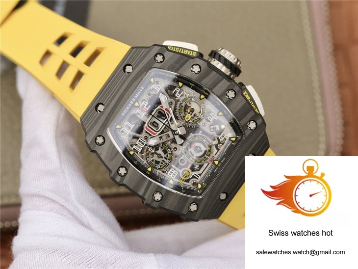 Richard Mille RM11-03 KV Factory Carbon Fiber Case 2 Richard Mille RM11-03 KV Factory Carbon Fiber Case 2