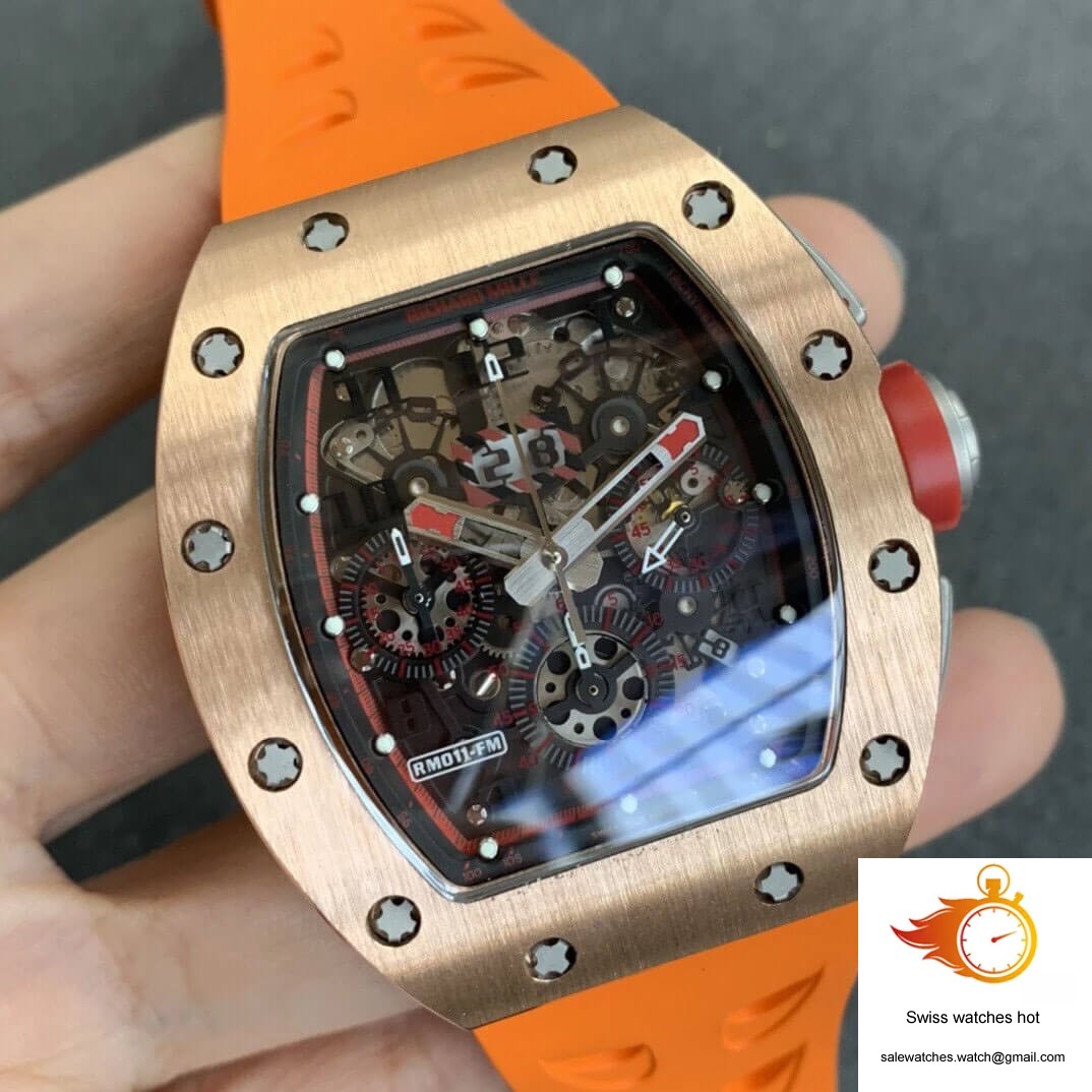 Richard Mille RM011 KV Factory Rose Gold 2 Richard Mille RM011 KV Factory Rose Gold 2