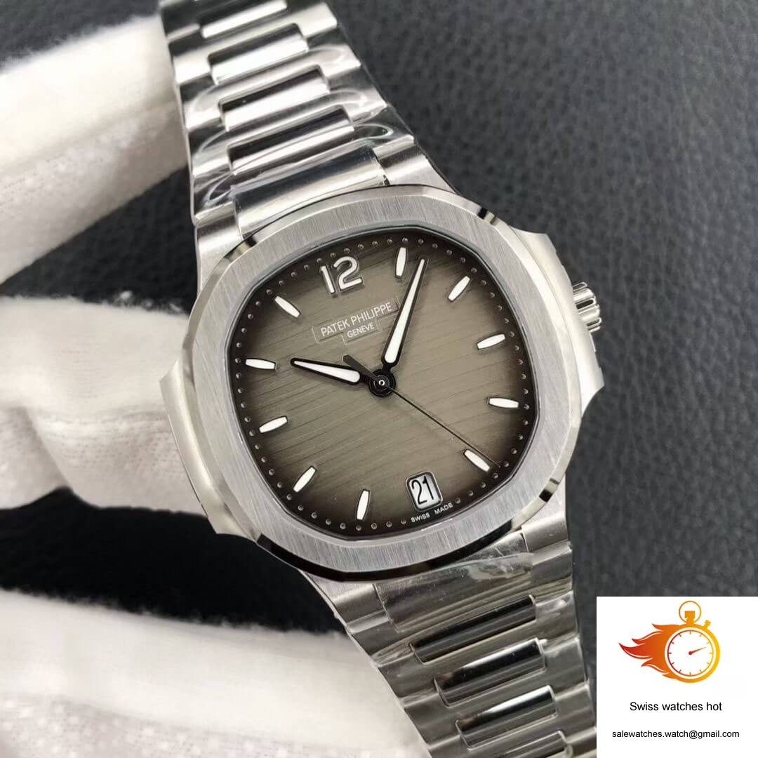 Patek Philippe Nautilus Ladies 7118/1A-011 3K Factory Grey Dial 2 Patek Philippe Nautilus Ladies 7118/1A-011 3K Factory Grey Dial 2