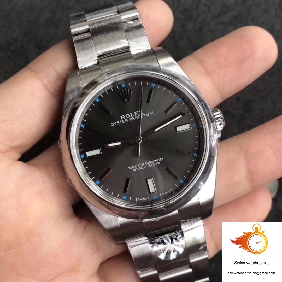 Rolex Oyster Perpetual 114300 39MM AR Factory Grey Dial 2 Rolex Oyster Perpetual 114300 39MM AR Factory Grey Dial 2
