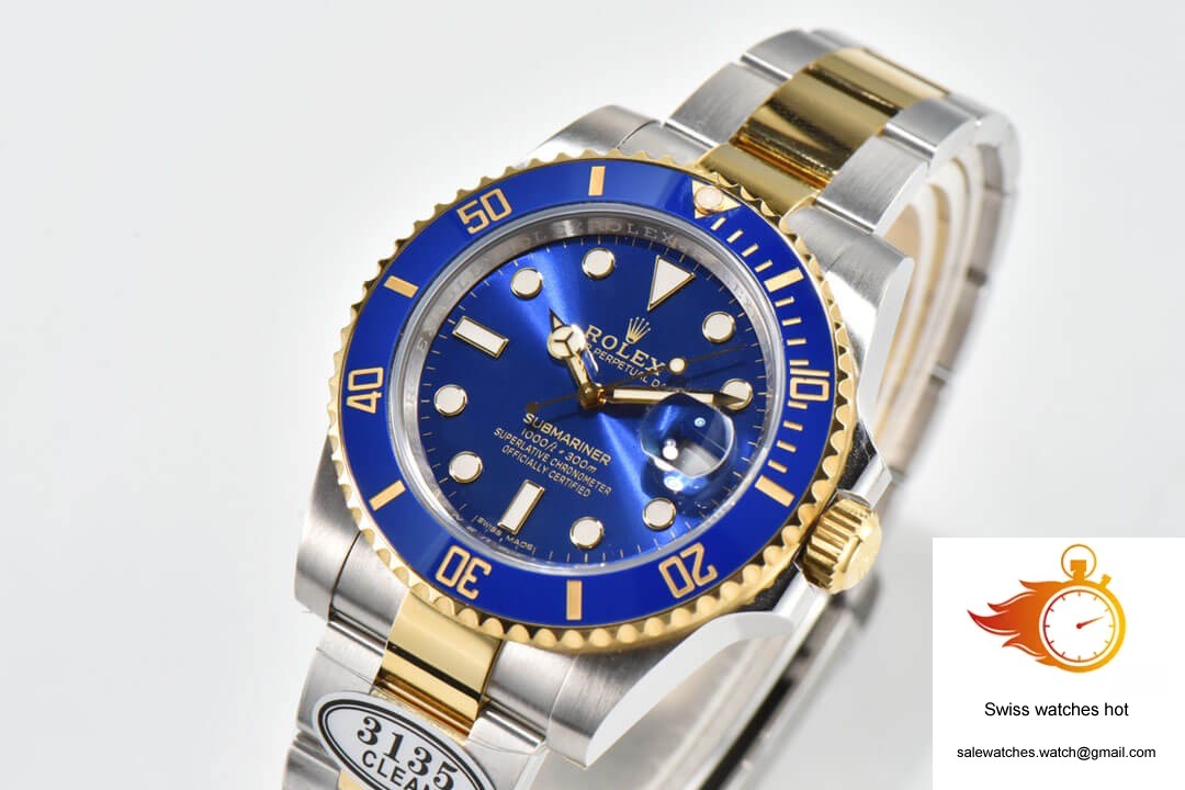 Rolex Submariner 116613LB-97203 Clean Factory V4 Blue Dial 2 Rolex Submariner 116613LB-97203 Clean Factory V4 Blue Dial 2