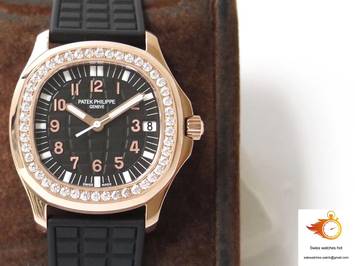 Patek Philippe Aquanaut PPF Factory Rose Gold Black Dial 2 Patek Philippe Aquanaut PPF Factory Rose Gold Black Dial 2