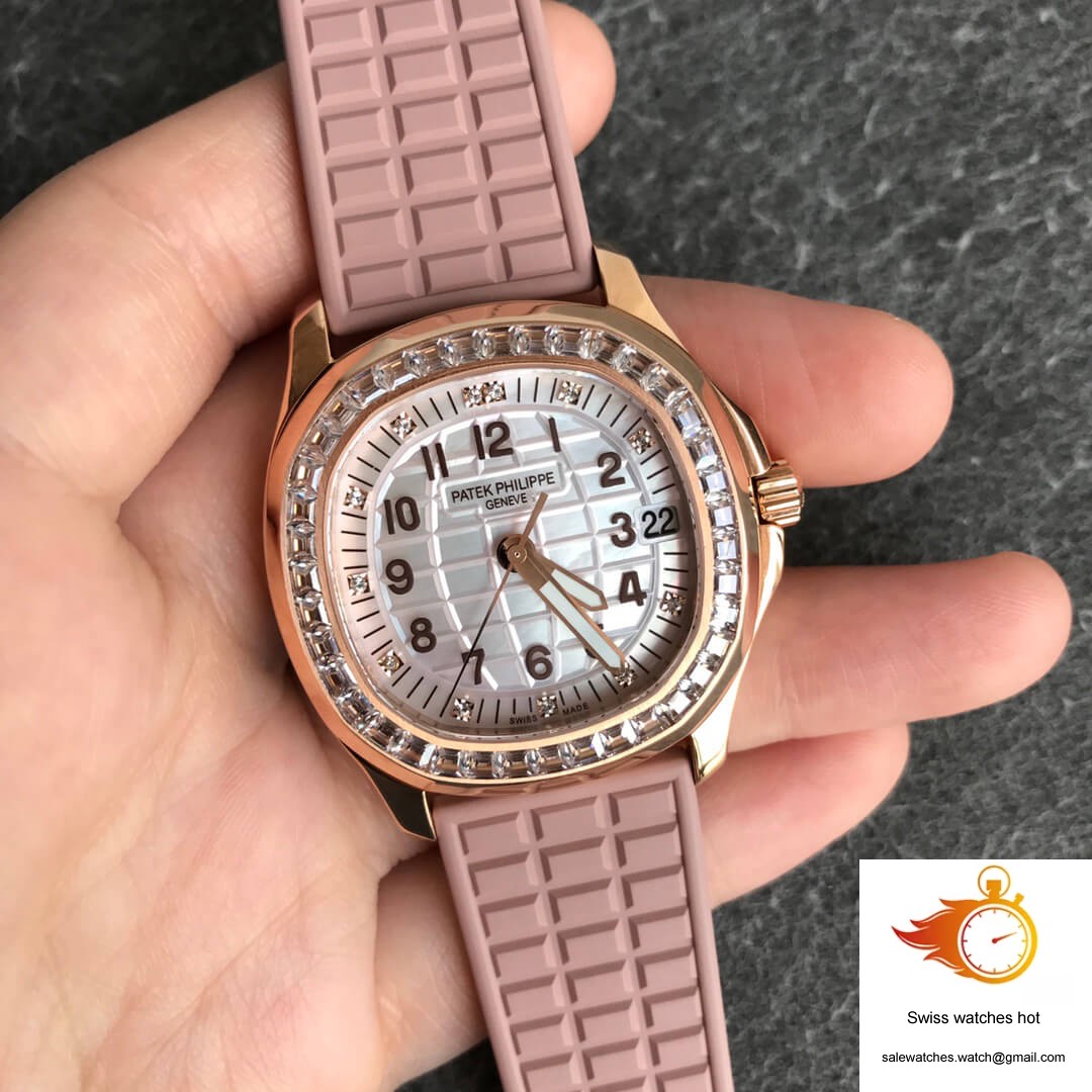 Patek Philippe Aquanaut 5072R-001 PPF Factory Rose Gold Mother Of Pearl Dial 2 Patek Philippe Aquanaut 5072R-001 PPF Factory Rose Gold Mother Of Pearl Dial 2