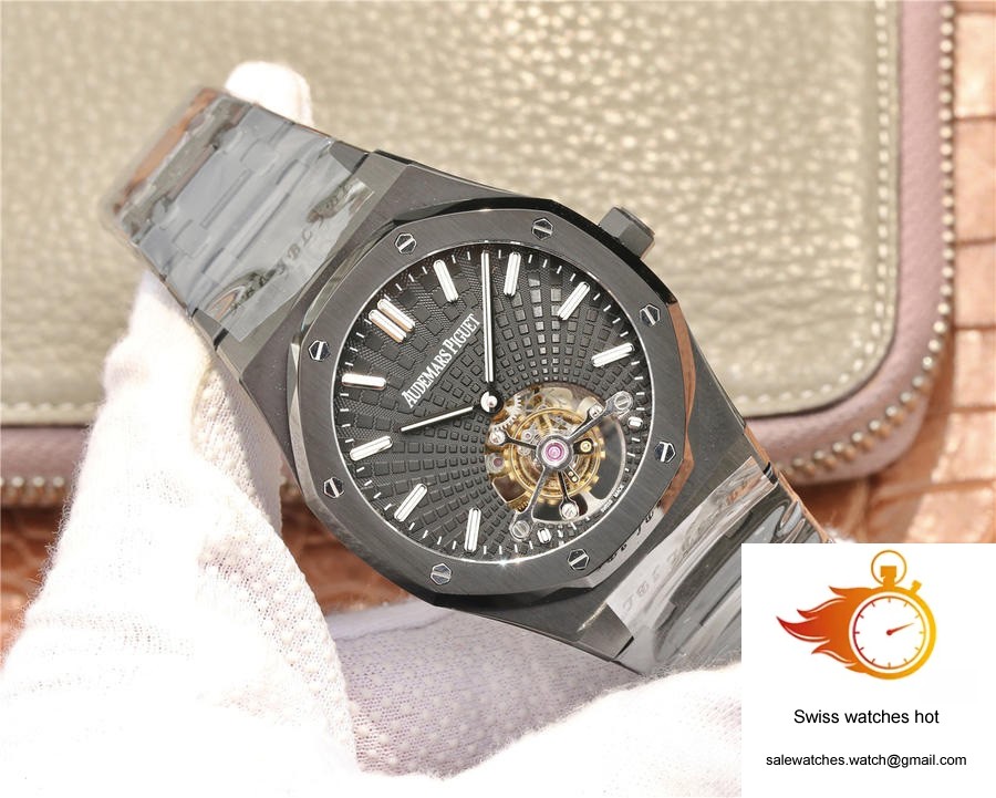 Audemars Piguet Royal Oak Tourbillon Extra Thin 26522CE.OO.1225CE.01 R8 Factory Black Dial 2 Audemars Piguet Royal Oak Tourbillon Extra Thin 26522CE.OO.1225CE.01 R8 Factory Black Dial 2