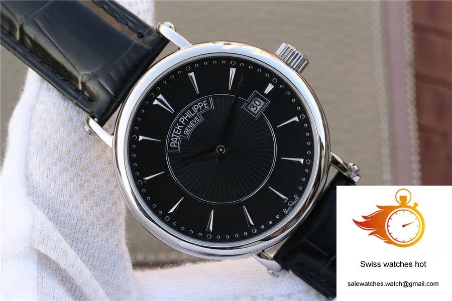 Patek Philippe Calatrava 5153G-001 ZF Factory Black Dial 2 Patek Philippe Calatrava 5153G-001 ZF Factory Black Dial 2