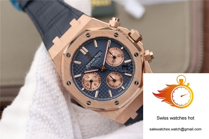Audemars Piguet Royal Oak Chronograph 26331OR.OO.D315CR.01 OM Factory Blue Dial 2 Audemars Piguet Royal Oak Chronograph 26331OR.OO.D315CR.01 OM Factory Blue Dial 2