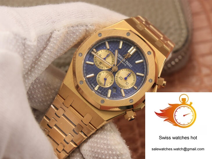 Audemars Piguet Royal Oak Chronograph 26331BA.OO.1220BA.01 OM Factory Blue Dial 2 Audemars Piguet Royal Oak Chronograph 26331BA.OO.1220BA.01 OM Factory Blue Dial 2