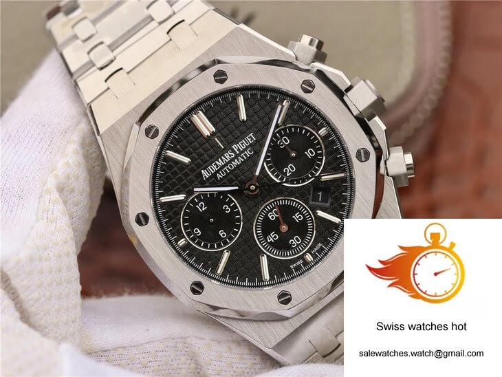 Audemars Piguet Royal Oak Chronograph 26320ST.OO.1220ST.01 OM Factory Black Dial 2 Audemars Piguet Royal Oak Chronograph 26320ST.OO.1220ST.01 OM Factory Black Dial 2