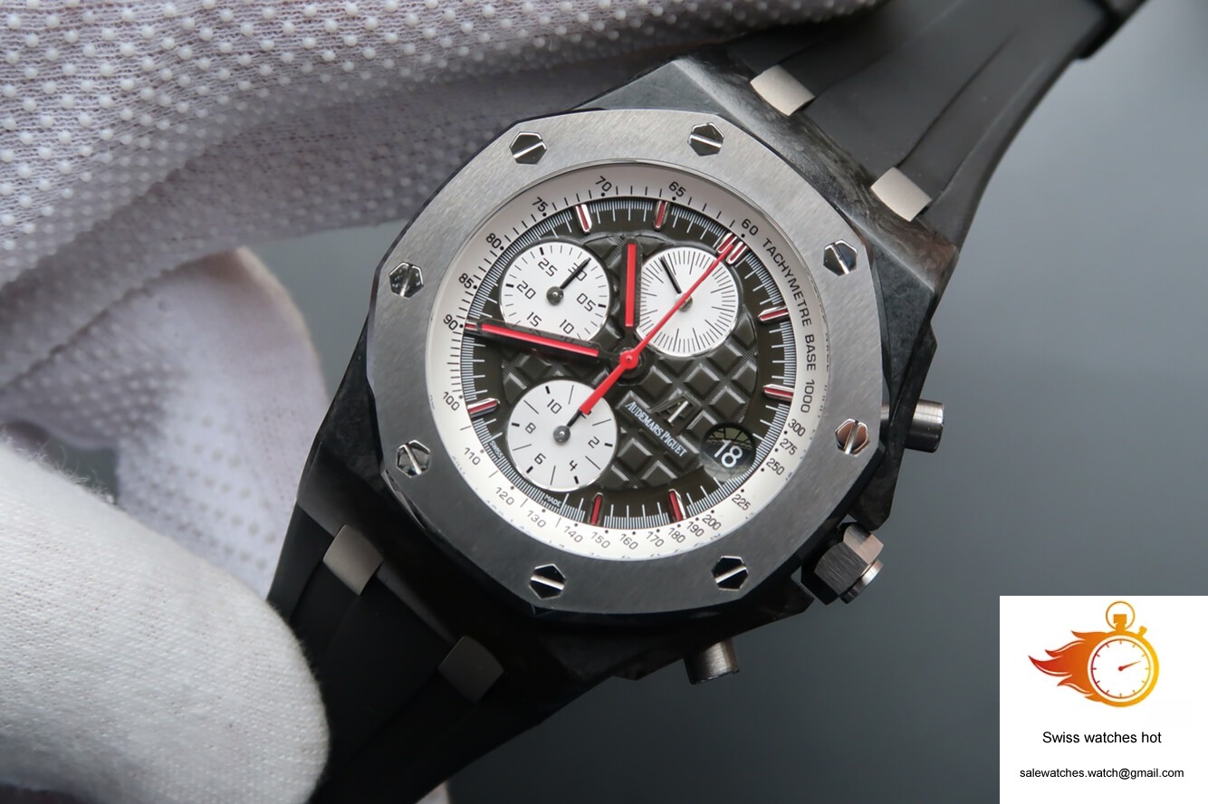 Audemars Piguet Royal Oak Offshore 26202AU.OO.D002CA.01 JF Factory Dark Grey Dial 2 Audemars Piguet Royal Oak Offshore 26202AU.OO.D002CA.01 JF Factory Dark Grey Dial 2