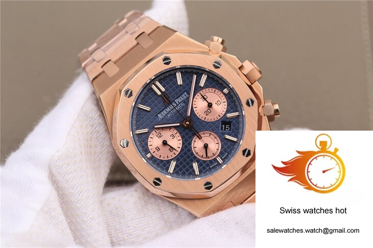 Audemars Piguet Royal Oak Chronograph 26331OR.OO.1220OR.01 OM Factory Blue Dial 2 Audemars Piguet Royal Oak Chronograph 26331OR.OO.1220OR.01 OM Factory Blue Dial 2