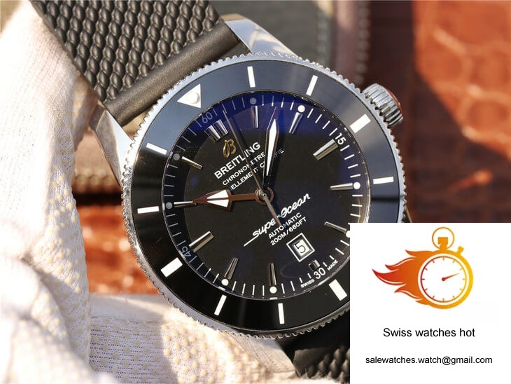 Breitling Superocean Heritage II AB2010121B1S1 GF Factory Black Dial 2 Breitling Superocean Heritage II AB2010121B1S1 GF Factory Black Dial 2