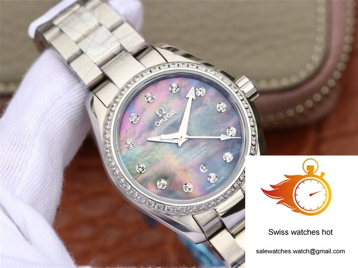 Omega Seamaster 231.15.34.20.57.001 Aqua Terra 150M 3S Factory Mother-Of-Pearl Dial 2 Omega Seamaster 231.15.34.20.57.001 Aqua Terra 150M 3S Factory Mother-Of-Pearl Dial 2