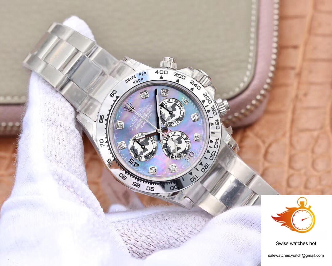 Rolex Daytona Cosmograph 116509-0064 JH Factory Mother-Of-Pearl Dial 2 Rolex Daytona Cosmograph 116509-0064 JH Factory Mother-Of-Pearl Dial 2