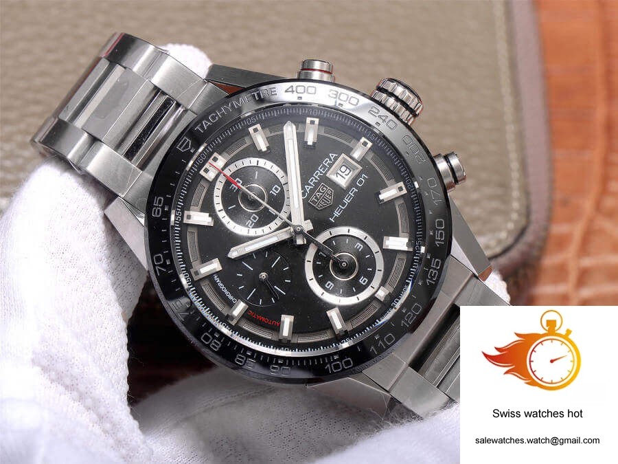 TAG Heuer Carrera CAR201Z.BA0714 XF Factory Black Dial 2 TAG Heuer Carrera CAR201Z.BA0714 XF Factory Black Dial 2