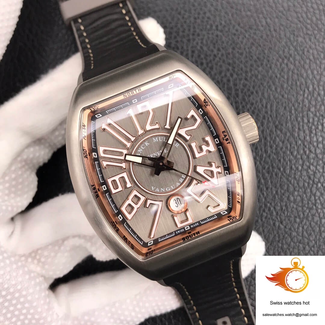Franck Muller Vanguard V 45 SC DT TT BR 5N ZF Factory Titanium Metal 2 Franck Muller Vanguard V 45 SC DT TT BR 5N ZF Factory Titanium Metal 2