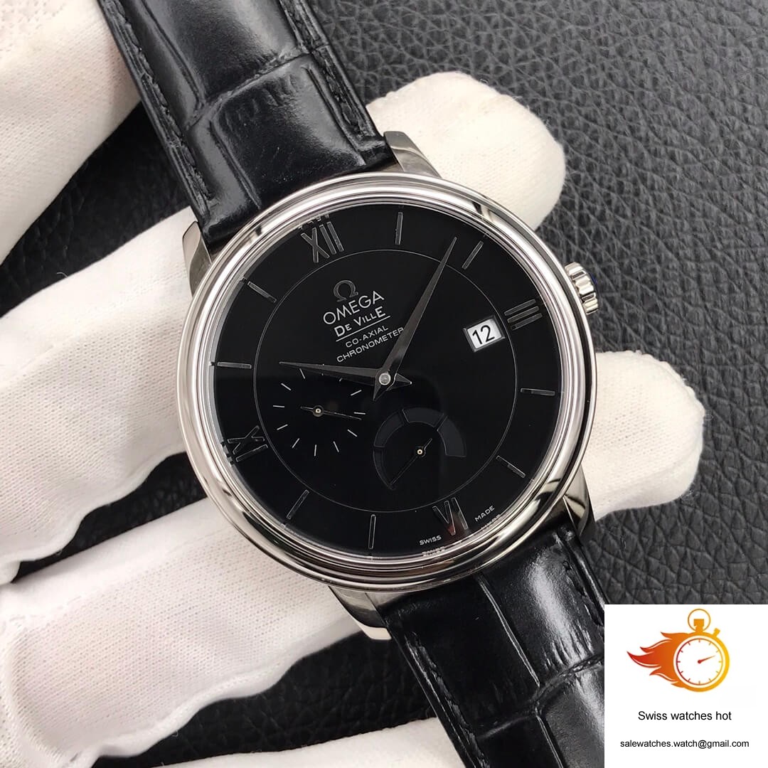 Omega De Ville 424.13.40.21.01.001 ZF Factory Black Dial 2 Omega De Ville 424.13.40.21.01.001 ZF Factory Black Dial 2
