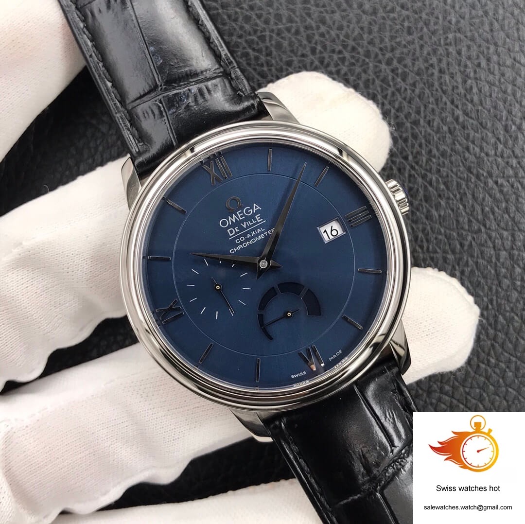 Omega De Ville 424.13.40.21.03.001 ZF Factory Blue Dial 2 Omega De Ville 424.13.40.21.03.001 ZF Factory Blue Dial 2