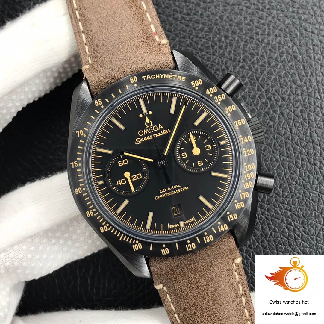 Omega Speedmaster 311.92.44.51.01.006 OM Factory V2 Dark Side Of The Moon Black 2 Omega Speedmaster 311.92.44.51.01.006 OM Factory V2 Dark Side Of The Moon Black 2