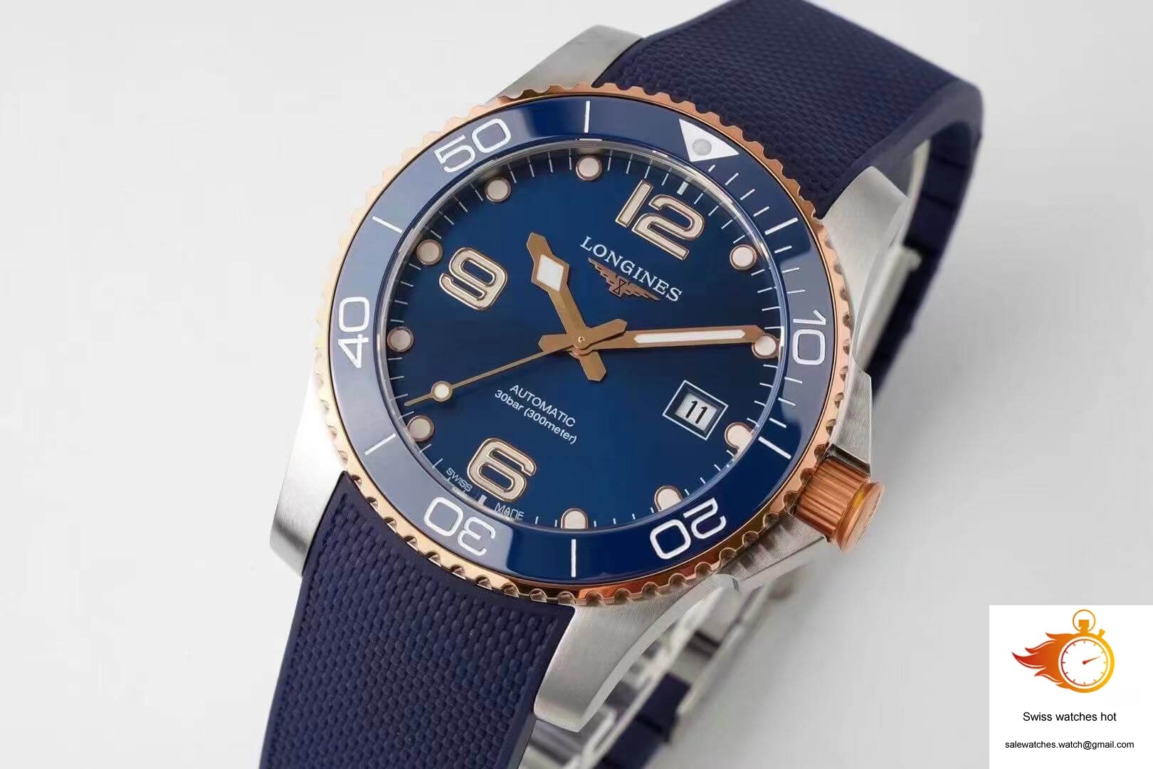 Longines Concas L3.781.3.98.9 ZF Factory Blue Dial 2 Longines Concas L3.781.3.98.9 ZF Factory Blue Dial 2