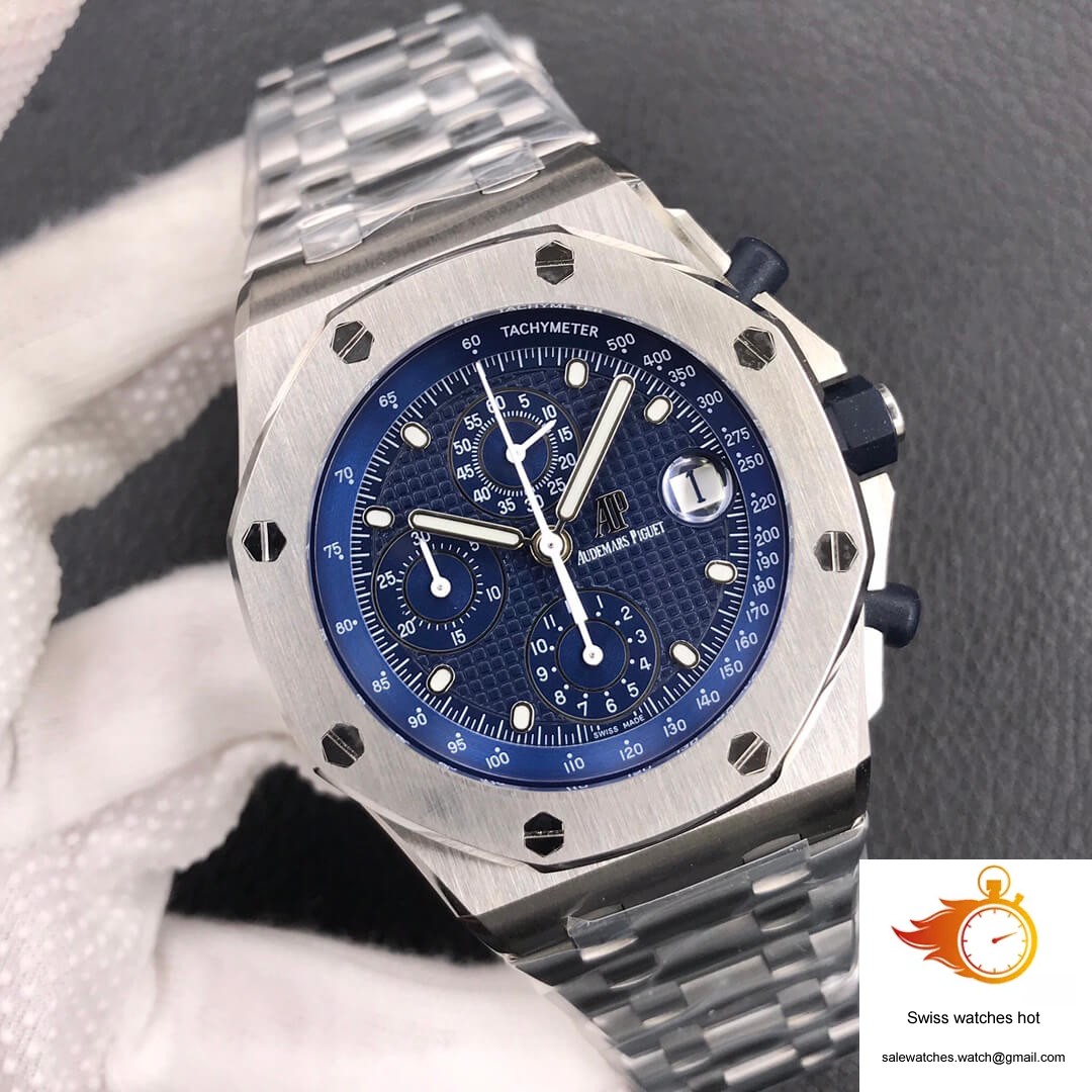 Audemars Piguet Royal Oak Offshore 26237ST JF Factory Blue Dial 2 Audemars Piguet Royal Oak Offshore 26237ST JF Factory Blue Dial 2