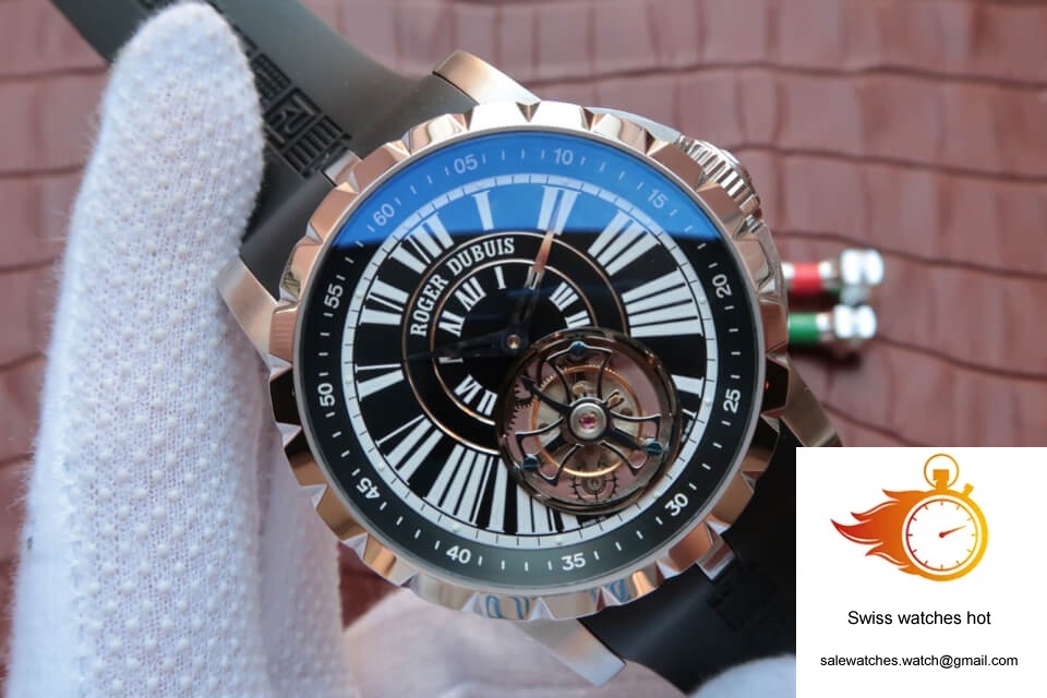 Roger Dubuis Hommage Tourbillon JB Factory Black Dial 2 Roger Dubuis Hommage Tourbillon JB Factory Black Dial 2