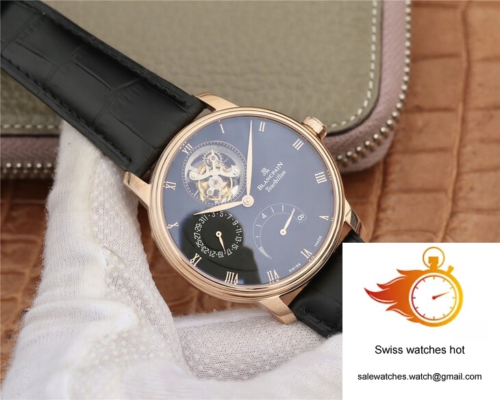 Blancpain Villeret 6025-3642-55B JB Factory Black Dial 2 Blancpain Villeret 6025-3642-55B JB Factory Black Dial 2