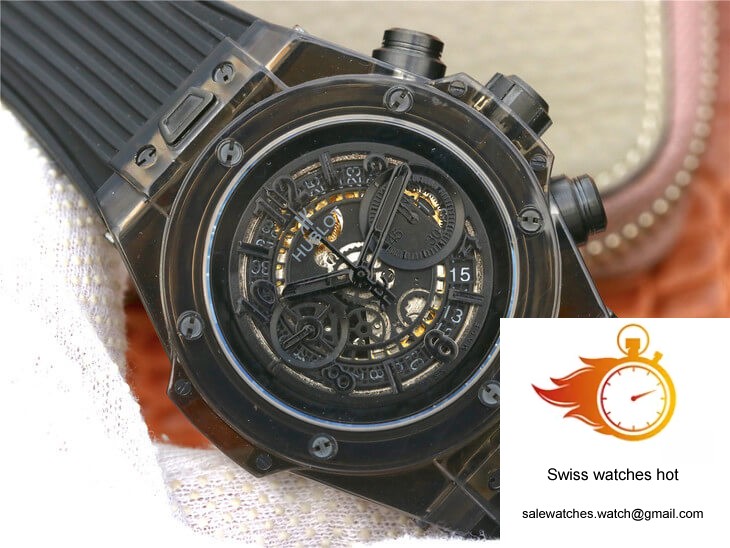 Hublot Big Bang 411.JX.4802.RT Black Case Black Strap 2 Hublot Big Bang 411.JX.4802.RT Black Case Black Strap 2