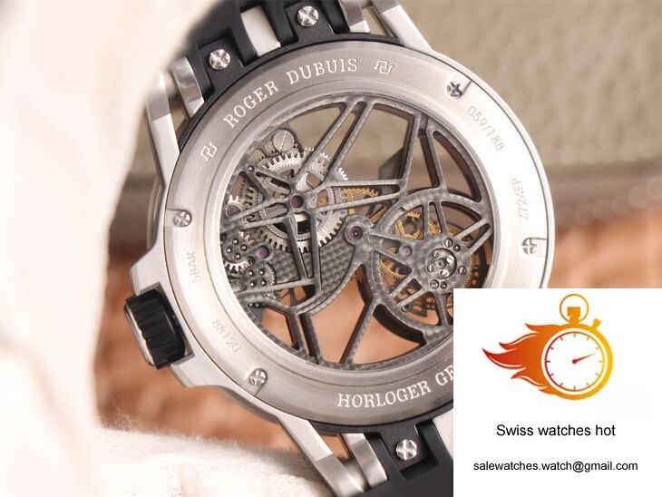 Roger Dubuis Excalibur Spidr RDDBEX0479 JB Factory Tourbillon Skeleton Dial Black Strap 2 Roger Dubuis Excalibur Spidr RDDBEX0479 JB Factory Tourbillon Skeleton Dial Black Strap 2