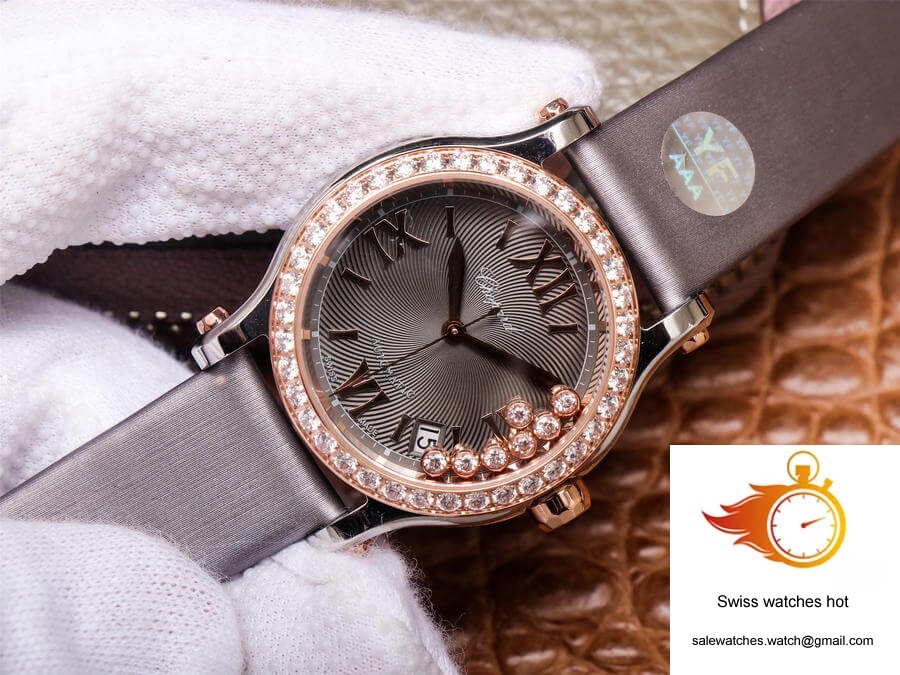 Chopard Happy Sport 278559-3003 YF Factory Grey Dial 2 Chopard Happy Sport 278559-3003 YF Factory Grey Dial 2