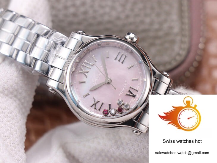 Chopard Happy Sport 278573 YF Factory Pink Dial 2 Chopard Happy Sport 278573 YF Factory Pink Dial 2