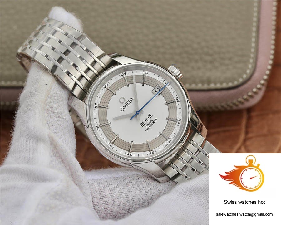 Omega De Ville 431.30.41.21.02.001 VS Factory Silver Dial Stainless Steel Strap 2 Omega De Ville 431.30.41.21.02.001 VS Factory Silver Dial Stainless Steel Strap 2