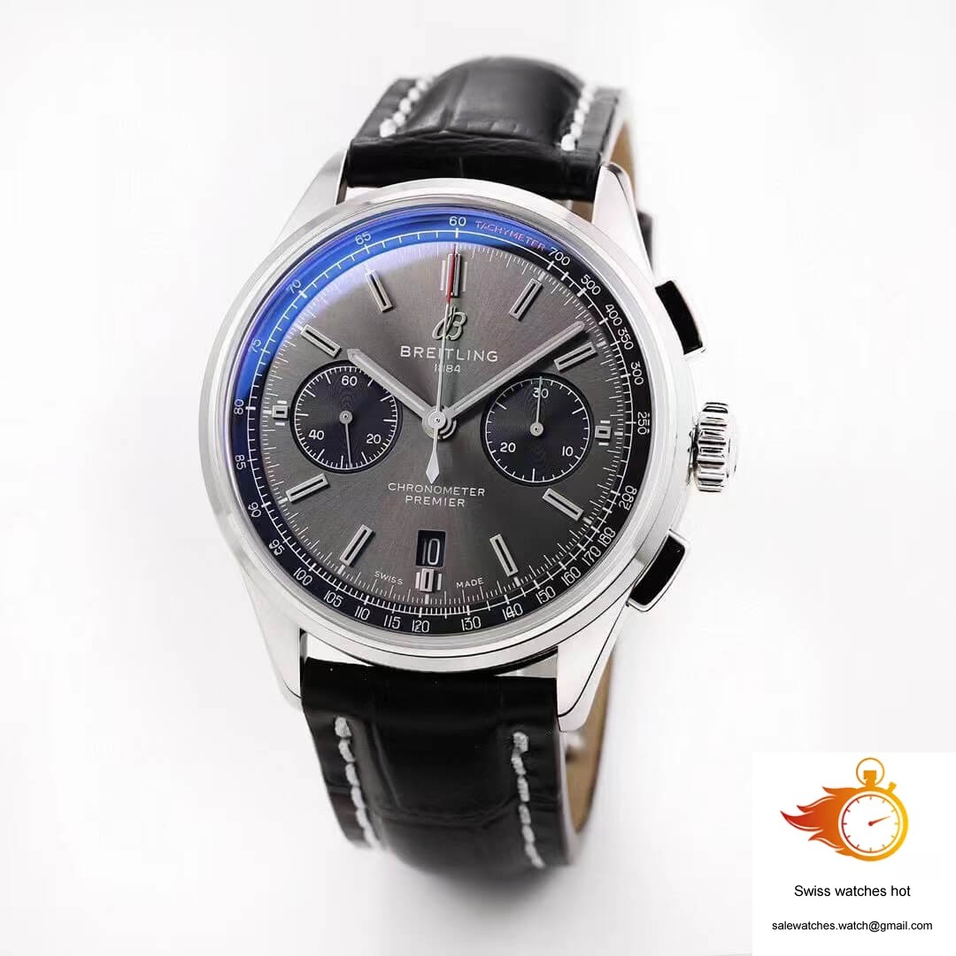 Breitling Premier B01 Chronograph AB0118221B1P1 GF Factory V2 Grey Dial 2 Breitling Premier B01 Chronograph AB0118221B1P1 GF Factory V2 Grey Dial 2