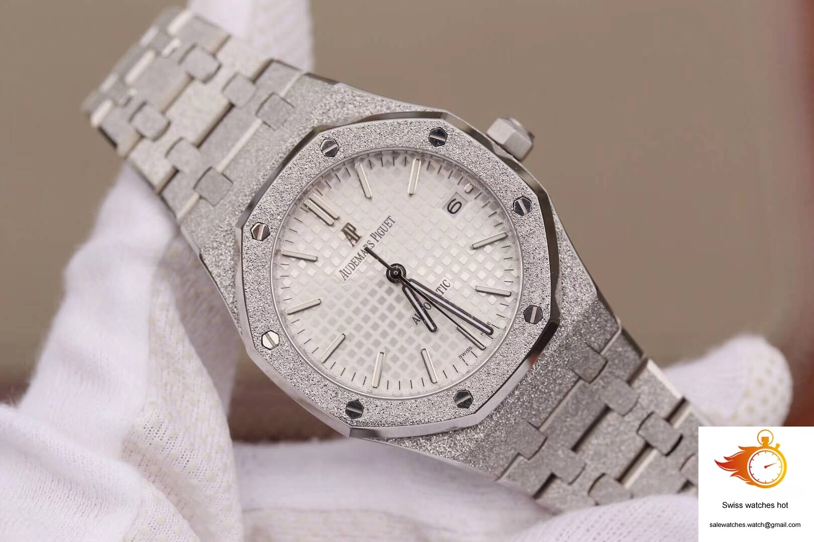 Audemars Piguet Royal Oak 15454BC.GG.1259BC.01 JH Factory Silver Dial 2 Audemars Piguet Royal Oak 15454BC.GG.1259BC.01 JH Factory Silver Dial 2