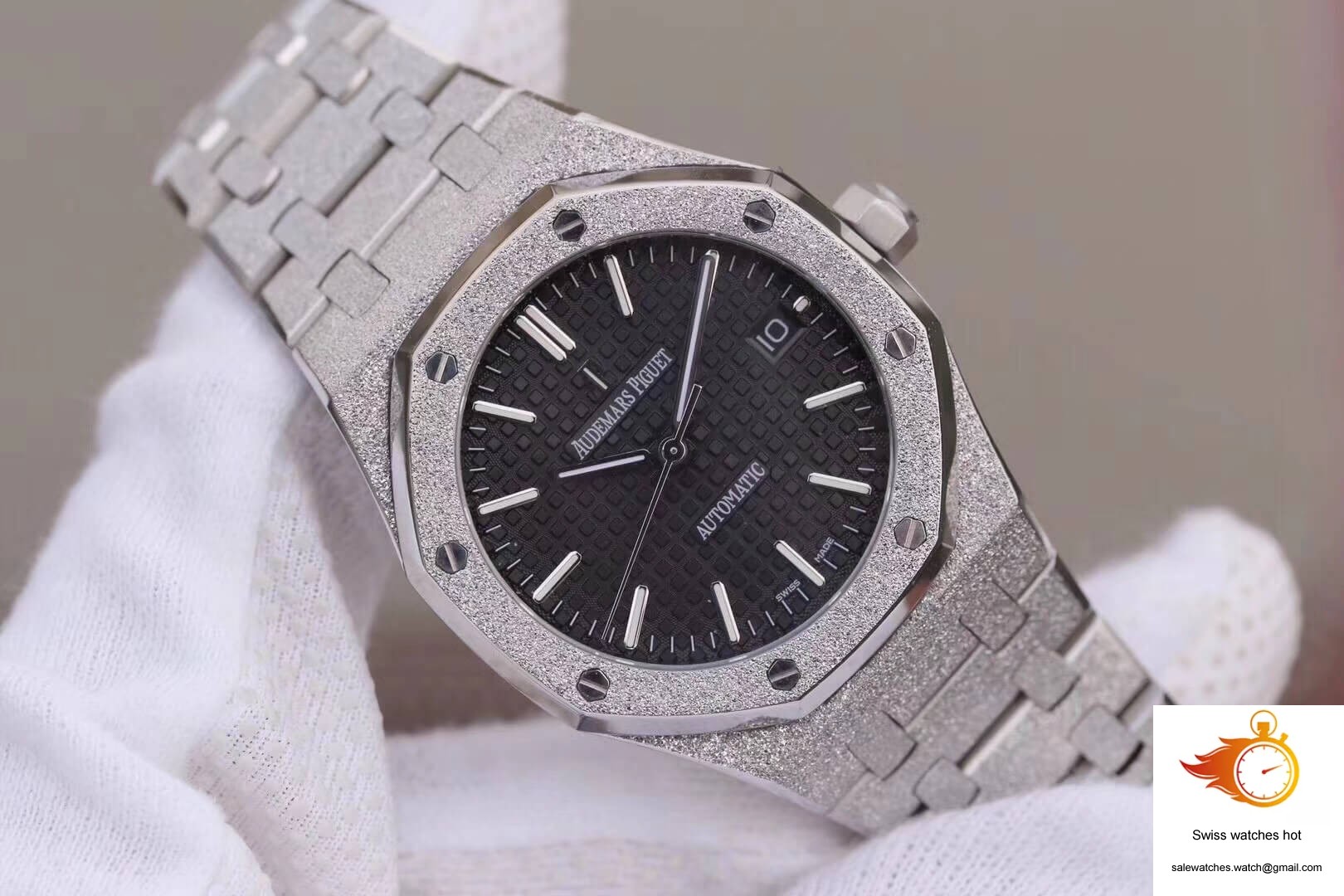 Audemars Piguet Royal Oak 15454BC.GG.1259BC.01 JH Factory Black Dial 2 Audemars Piguet Royal Oak 15454BC.GG.1259BC.01 JH Factory Black Dial 2