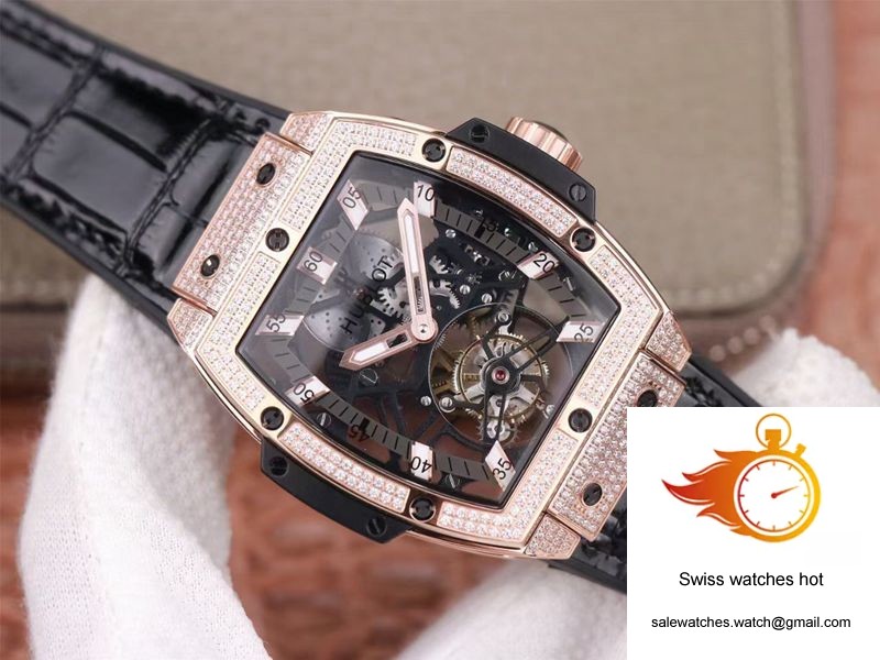 Hublot Masterpiece Tourbillon 906.OX.0123.VR.AES13 JB Factory Rose Gold Diamond 2 Hublot Masterpiece Tourbillon 906.OX.0123.VR.AES13 JB Factory Rose Gold Diamond 2