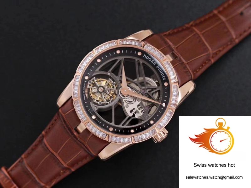 Roger Dubuis Excalibur RDDBEX0404 JB Factory V3 Rose Gold Tourbillon 2 Roger Dubuis Excalibur RDDBEX0404 JB Factory V3 Rose Gold Tourbillon 2
