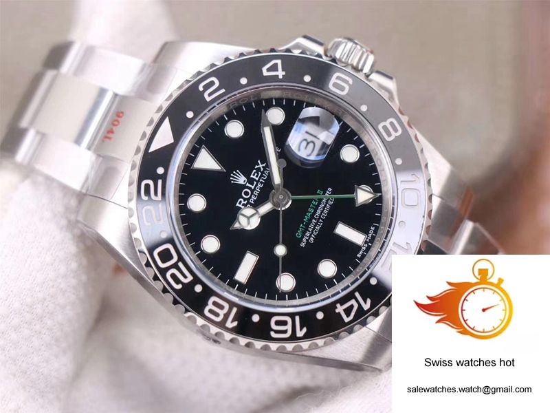 Rolex GMT Master II 116710LN-78200 Noob Factory Black Dial V11 2 Rolex GMT Master II 116710LN-78200 Noob Factory Black Dial V11 2