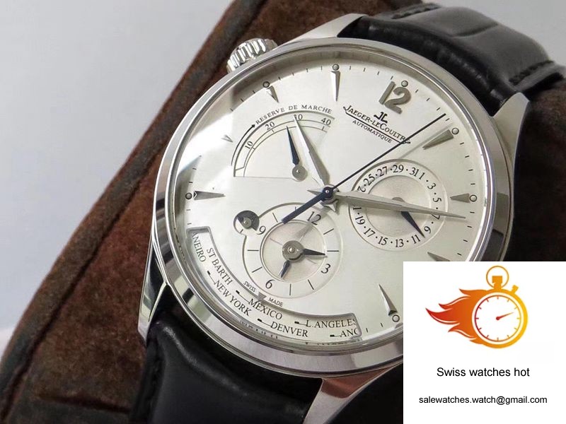 Jaeger-LeCoultre Master Geographic Q1428421 ZF Factory Silver Dial 2 Jaeger-LeCoultre Master Geographic Q1428421 ZF Factory Silver Dial 2