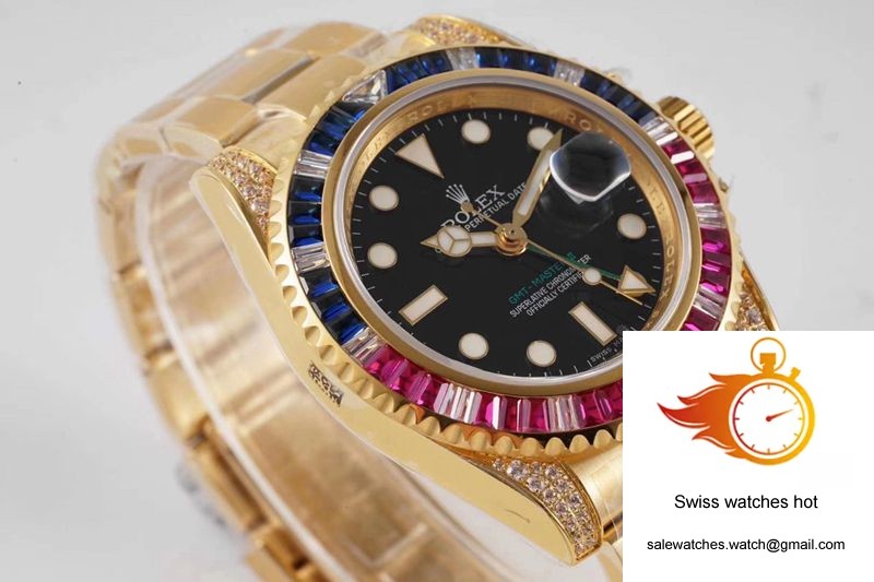 Rolex GMT Master II 116758 SAru-78208 ROF Factory Black Dial 2 Rolex GMT Master II 116758 SAru-78208 ROF Factory Black Dial 2