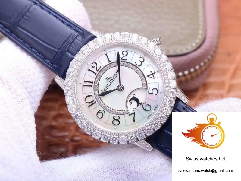 Jaeger LeCoultre Rendez Vous Q3523570 ZF Factory Silver Diamond 2 Jaeger LeCoultre Rendez Vous Q3523570 ZF Factory Silver Diamond 2