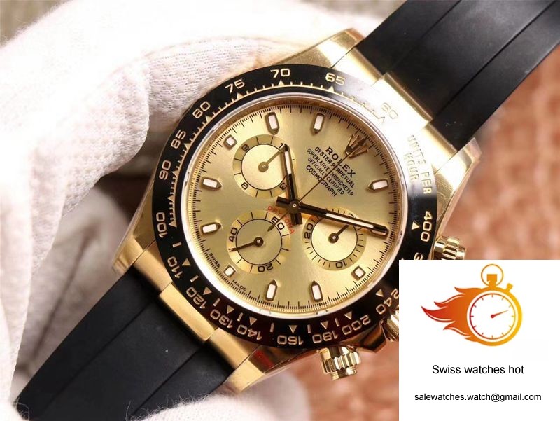 Rolex Daytona M116518LN-0042 Noob Factory Champagne Dial 4130 Movement 2 Rolex Daytona M116518LN-0042 Noob Factory Champagne Dial 4130 Movement 2