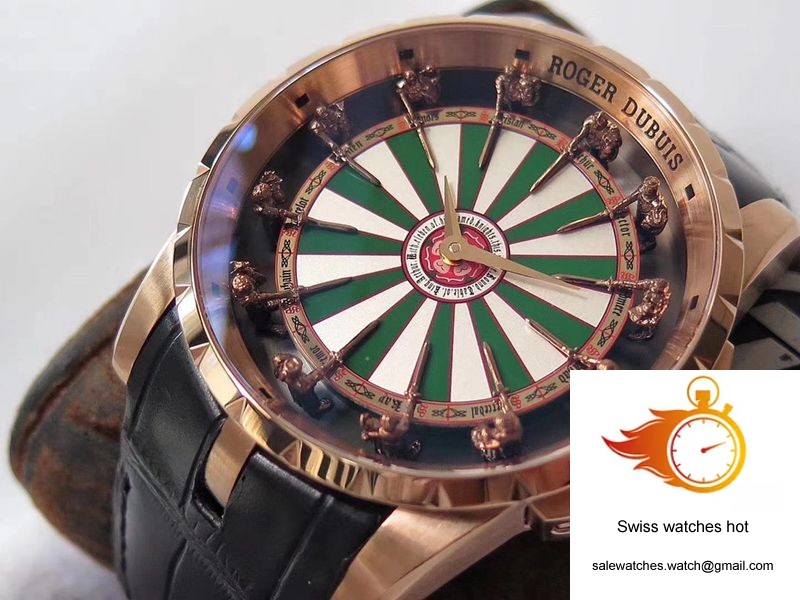 Roger Dubuis Excalibur RDDBEX0398 Knights of the Round Table II ZF Factory Rose Gold 2 Roger Dubuis Excalibur RDDBEX0398 Knights of the Round Table II ZF Factory Rose Gold 2