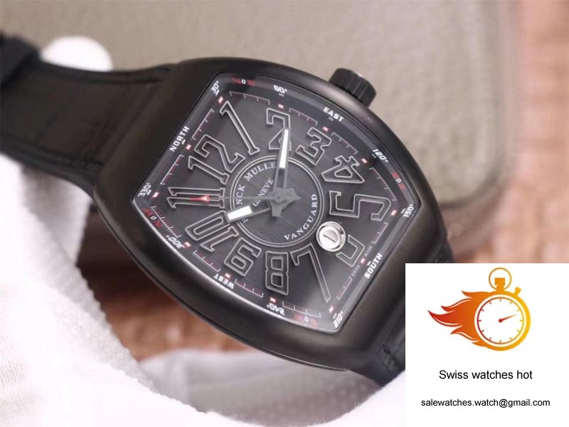 Franck Muller Vanguard V 45 SC DT TT NR BR TT ZF Factory Black Dial 2 Franck Muller Vanguard V 45 SC DT TT NR BR TT ZF Factory Black Dial 2