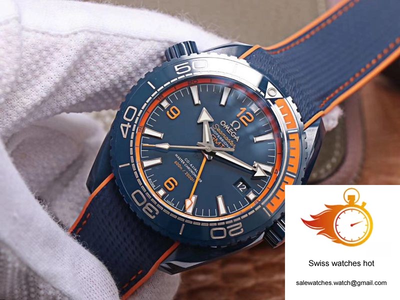 Omega Seamaster 215.92.46.22.03.001 GMT VS Factory Blue Ceramic 2 Omega Seamaster 215.92.46.22.03.001 GMT VS Factory Blue Ceramic 2