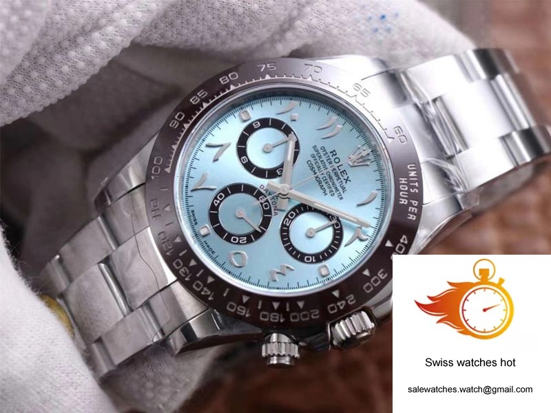 Rolex Daytona M116506-0004 Noob Factory Blue Dial 4130 Movement 2 Rolex Daytona M116506-0004 Noob Factory Blue Dial 4130 Movement 2